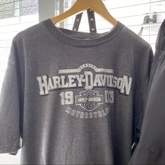 harley davidson oversized tee